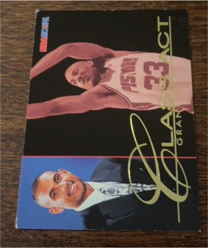 1995-96 NBA Hoops #237 Grant Hill — front