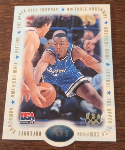 1996 Upper Deck USA American Made #A2 Anfernee Hardaway — front