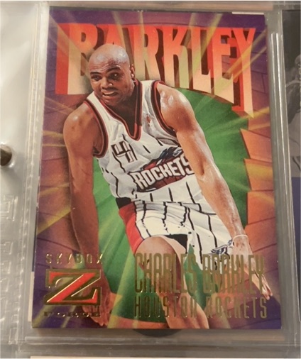 1996-97 SkyBox Z-Force #111 Charles Barkley — front