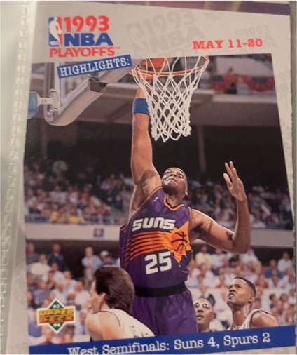 1993-94 Upper Deck #188 West Semifinals: Suns 4, Spurs 2 — front
