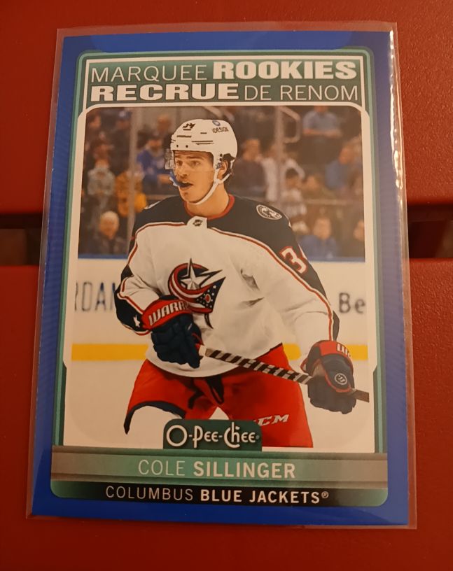 2021-22 O-Pee-Chee Marquee Rookies #615 Cole Sillinger — front