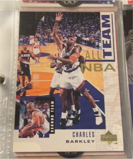 1994-95 Upper Deck #17 Charles Barkley — front