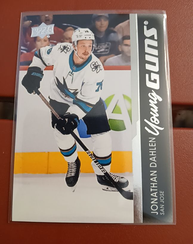 2021-22 Upper Deck Series 2 #473 Jonathan Dahlen Young Guns — front