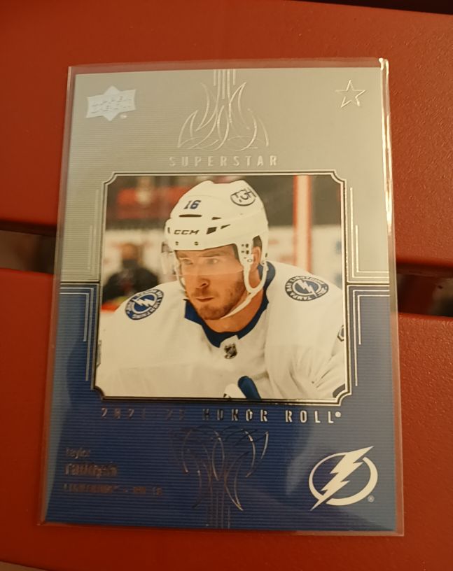 2021-22 Upper Deck Series 2 Honor Roll HR-64 Taylor Raddysh Tampa Bay Lightning — front
