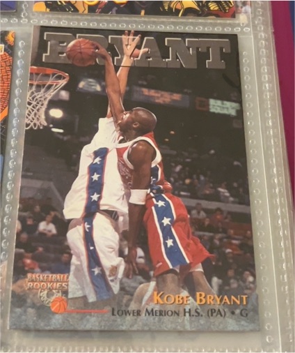 1996 Score Board Basketball Rookies #15 Kobe Bryant — front