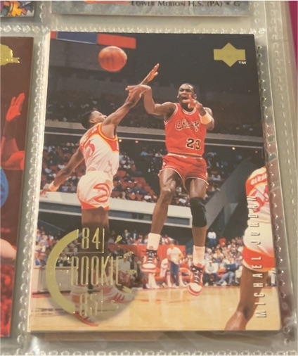 1995-96 Upper Deck #137 Michael Jordan — front
