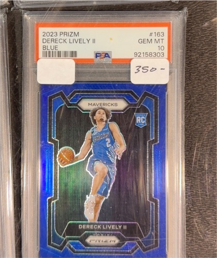 2023 Panini Prizm #163 Dereck Lively II Blue — front