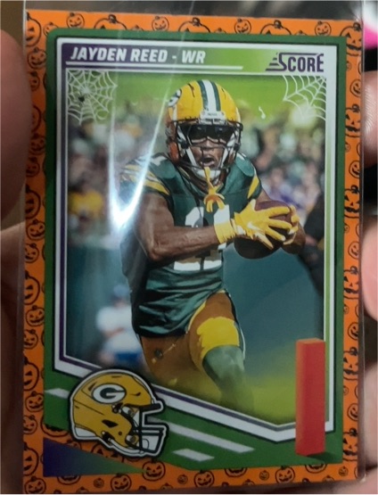 2025 Panini Score-A-Treat #205 Jayden Reed — front