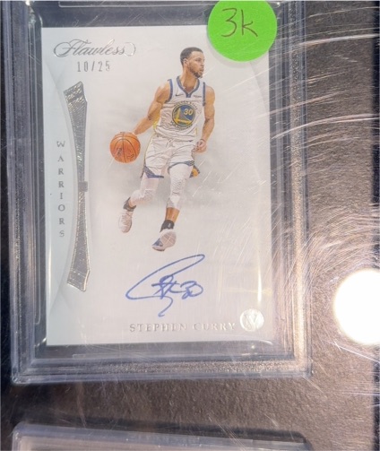 2019 Panini Flawless #10 Stephen Curry — front