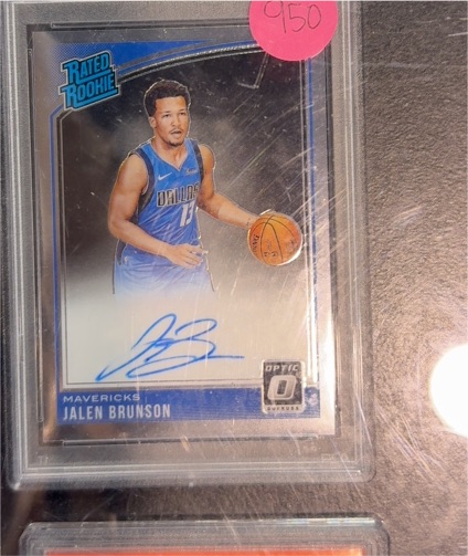 2018-19 Panini Donruss Optic #15 Jalen Brunson — front