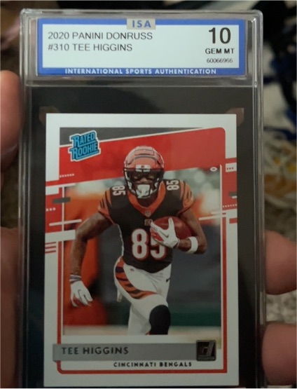 2020 Panini Donruss #310 Tee Higgins — front