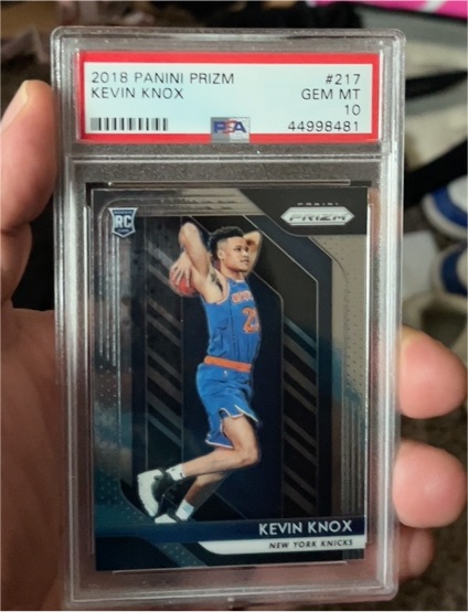 2018 Panini Prizm #217 Kevin Knox — front