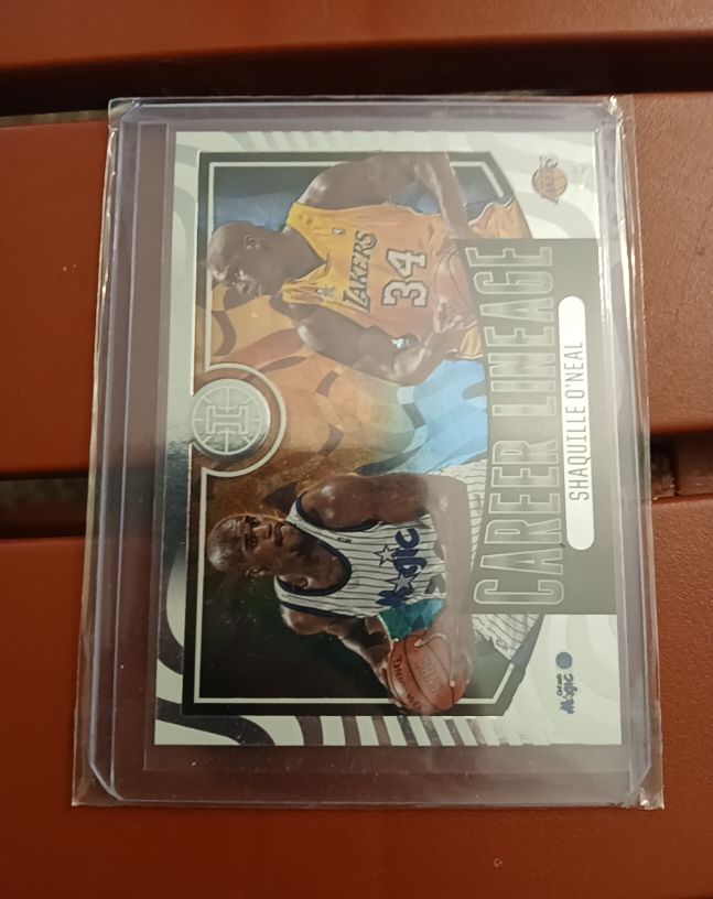 2020-21 Panini Illusions - Career Lineage #23 Shaquille O'Neal — front