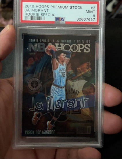 2019-20 Panini Hoops Premium Stock #SPEC2 Ja Morant Rookie Special — front