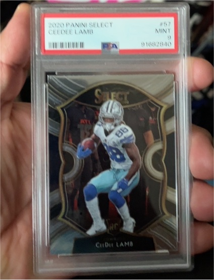 2020 Panini Select #57 CeeDee Lamb — front