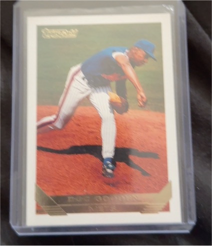 1993 Topps Gold #640 Dwight Gooden — front