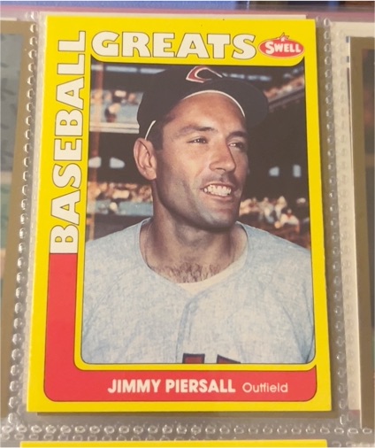 1990 Swell Baseball Greats #72 Jimmy Piersall — front