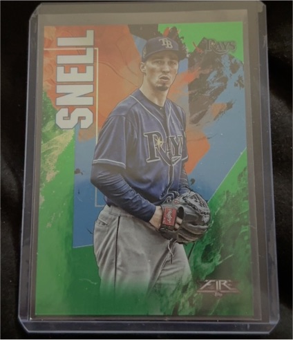 2019 Topps Fire #138 Blake Snell — front