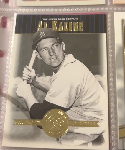 2001 Upper Deck Cooperstown Collection #42 Al Kaline — front