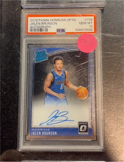 2018 Panini Donruss Optic #179 Jalen Brunson — front