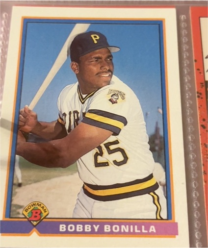 1991 Bowman #25 Bobby Bonilla — front