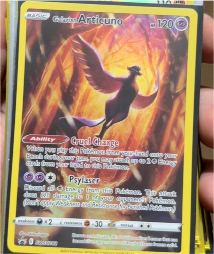 2023 Pokémon Sword & Shield Promo #SWSH282 Galarian Articuno — front