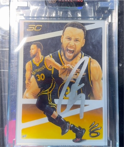 2023 Stephen Curry Golden State Warriors Basketball Card — front