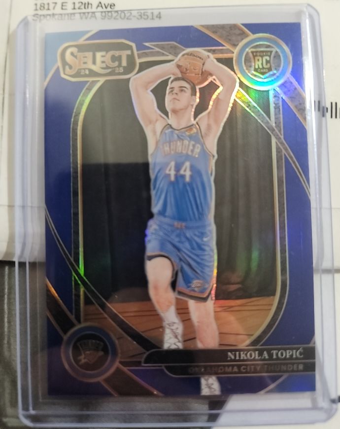 2024-25 Panini Select #286 Nikola Topić — front