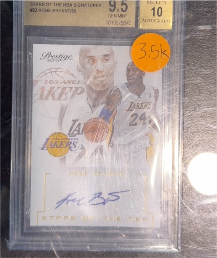 2013-14 Panini Prestige #23 Kobe Bryant — front