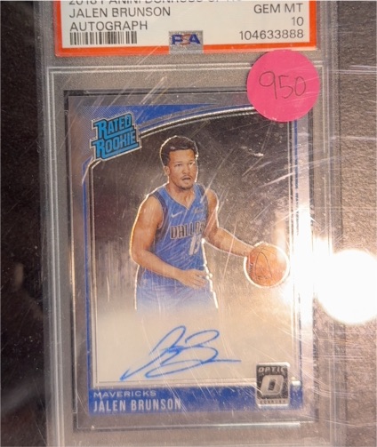 2018-19 Donruss Optic #6 Jalen Brunson — front