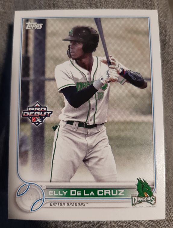 2022 Topps Pro Debut #PD-189 Elly De La Cruz — front