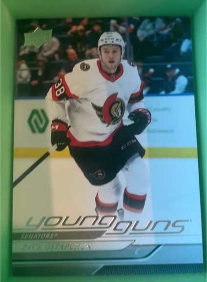 2024-25 Upper Deck #209 Zack Ostapchuk Young Guns Rookie — front