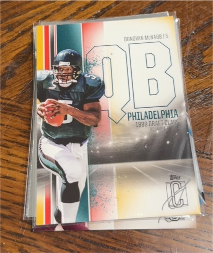 2024 Topps Signature Class #45 Donovan McNabb — front