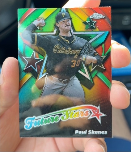 2025 Topps Chrome Future Stars #FS-2 Paul Skenes — front