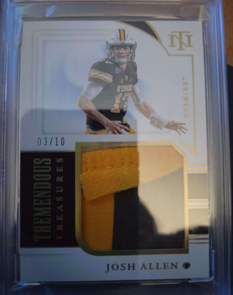 2021 Panini National Treasures Tremendous Treasures #Josh Allen — front