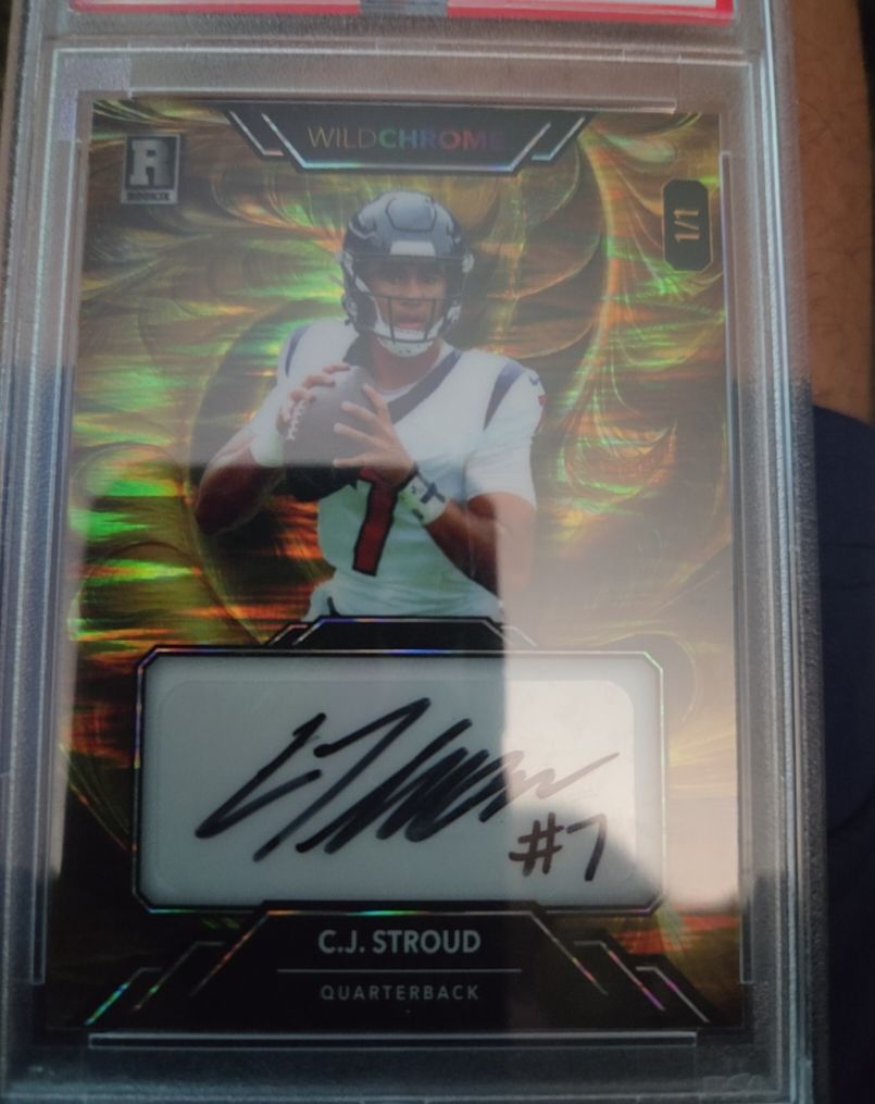 2023 Wild Card Wild Chrome #WCM-A C.J. Stroud — front