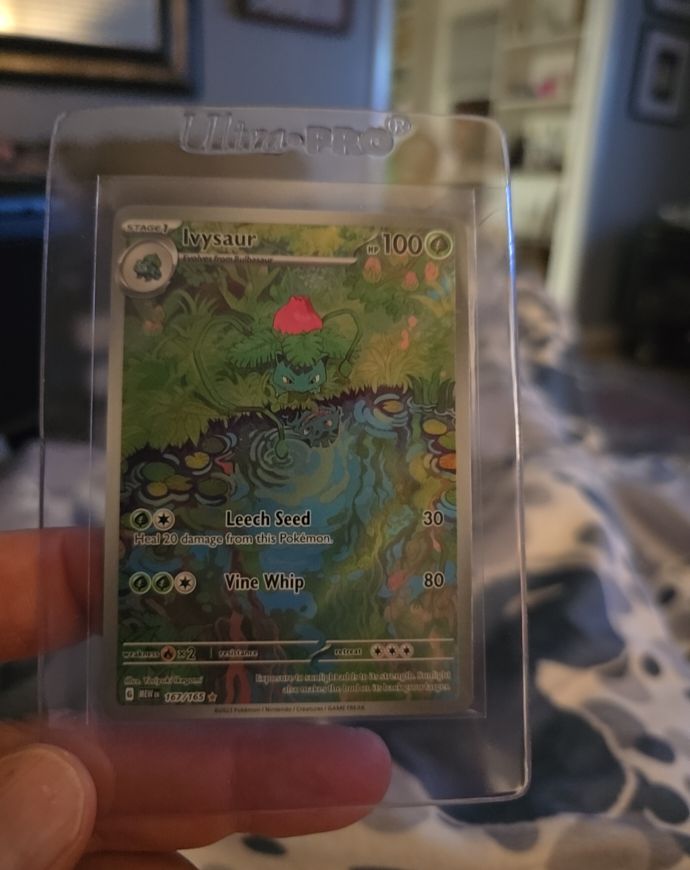 2023 Pokémon Scarlet & Violet 151 #167 Ivysaur Illustration Rare — front
