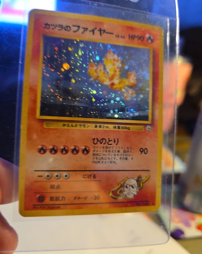 1999 Pokémon Gym Heroes #146 Blaine's Moltres — front