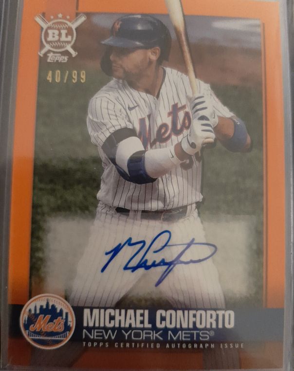 2021 Topps Big League #BLA-MC Michael Conforto — front