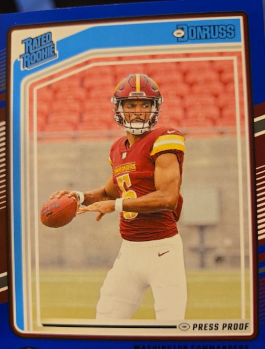 2024 Donruss #389 Jayden Daniels — front