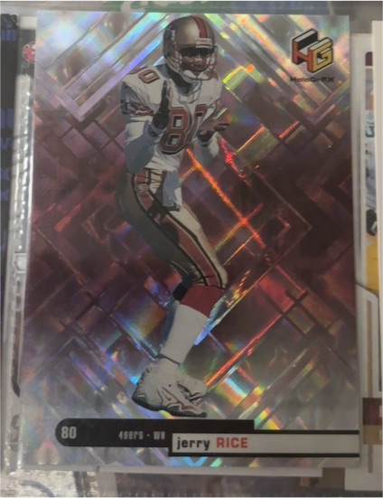 1999 Upper Deck HoloGrFX #51 Jerry Rice — front