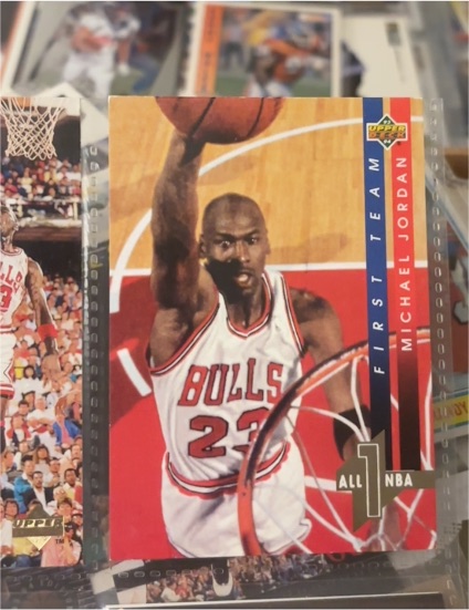1993-94 Upper Deck #AN4 Michael Jordan — front