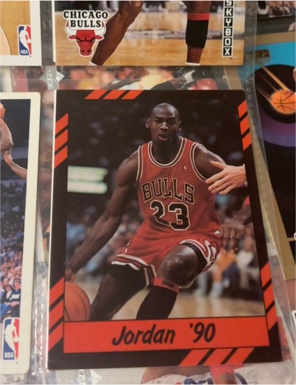 1990 Skybox Michael Jordan #12 — front