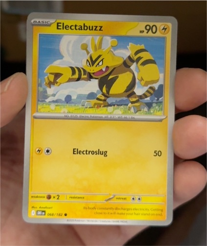2025 Pokémon SV10: Destined Rivals #068 Electabuzz — front