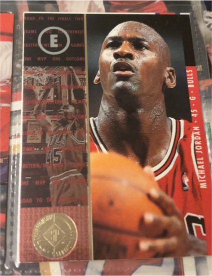 1994-95 Upper Deck SP Championship Series #4 Michael Jordan — front