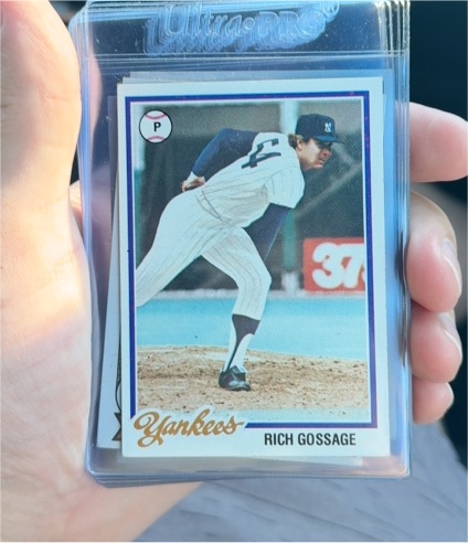 1978 Topps #70 Rich Gossage — front