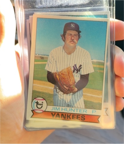 1979 Topps #670 Jim Catfish Hunter — front
