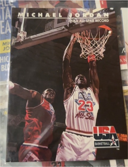 1992 Skybox USA #43 Michael Jordan — front
