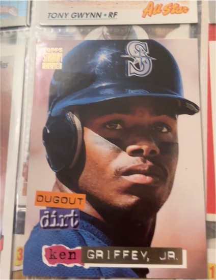 1994 Topps Stadium Club Dugout Dirt #7 Ken Griffey Jr. — front