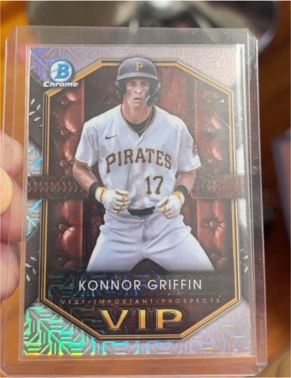 2025 Bowman Chrome Very Important Prospects #VIP-20 Konnor Griffin — front